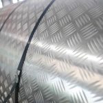 Good Tensile Aluminium Chequered Sheet Price For Curtain Wall