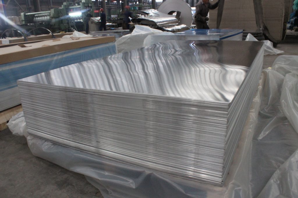 White Power Coated Aluminium Sheet For Construction Industry Decoration