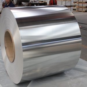 Opaque Packaging Material Single Side Bright Aluminum Foil Widely Used