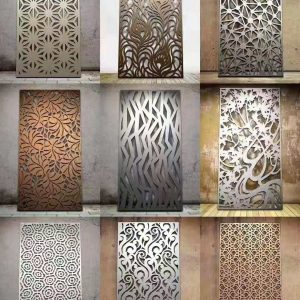 Hot Rolled Aluminium Steel Sheet Metal Laser Cutting Products For Boiler Plate