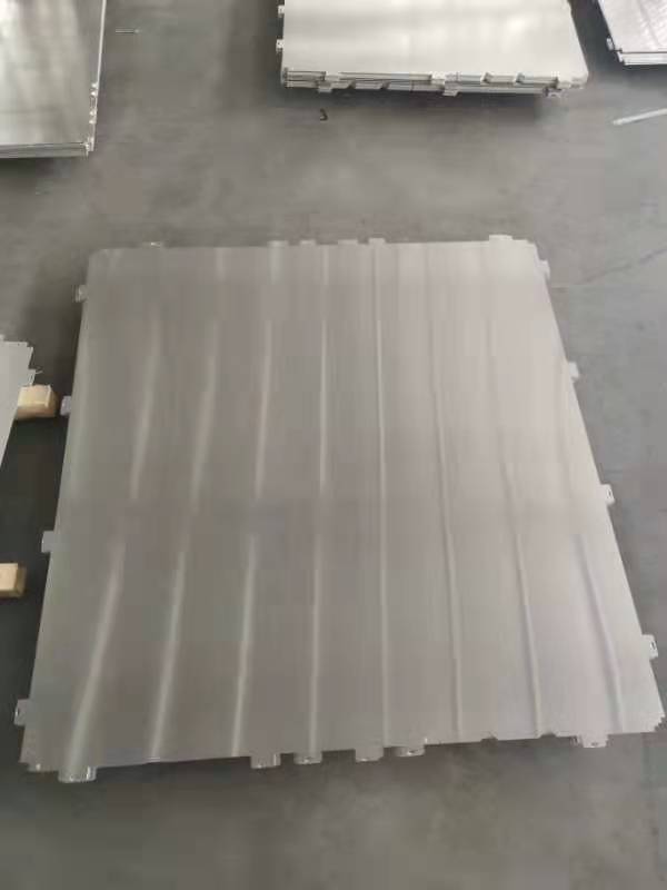 Custom White Aluminum Laser Cutting Service, Sheet Metal Design